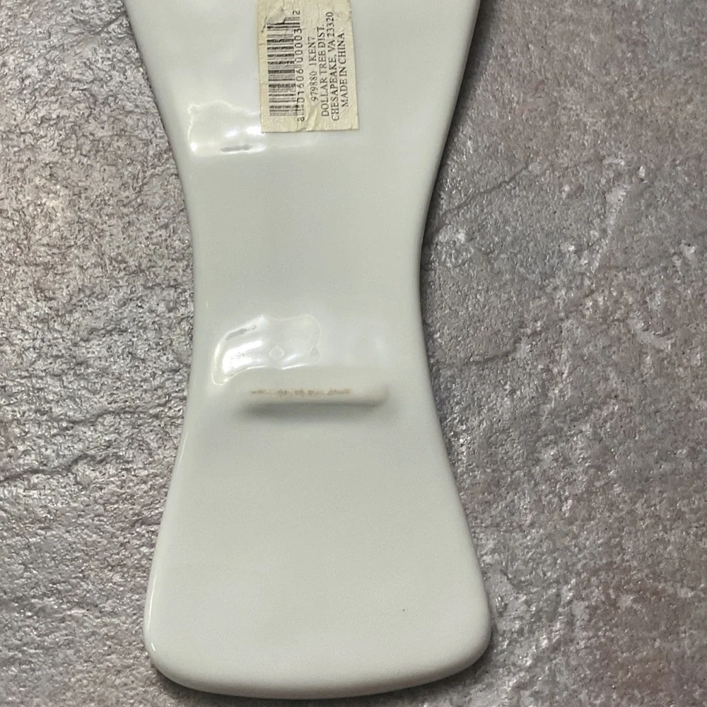 Royal Norfolk Spoon Rest with Festive Floral Design